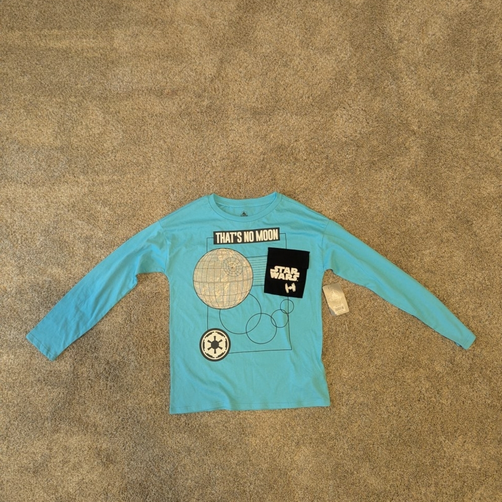 Disney Star Wars Blue Long Sleeve Tee